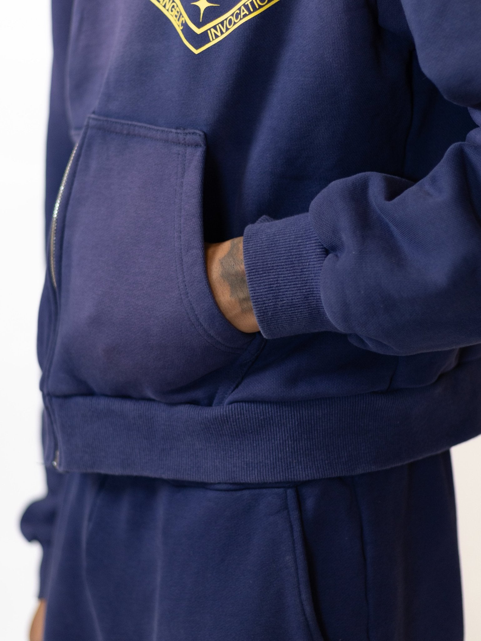FFN Hoodie (Navy) - FARFROMNORMAL