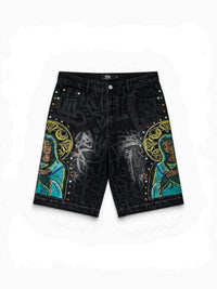 BLACK VIRGIN MARY JORTS V2