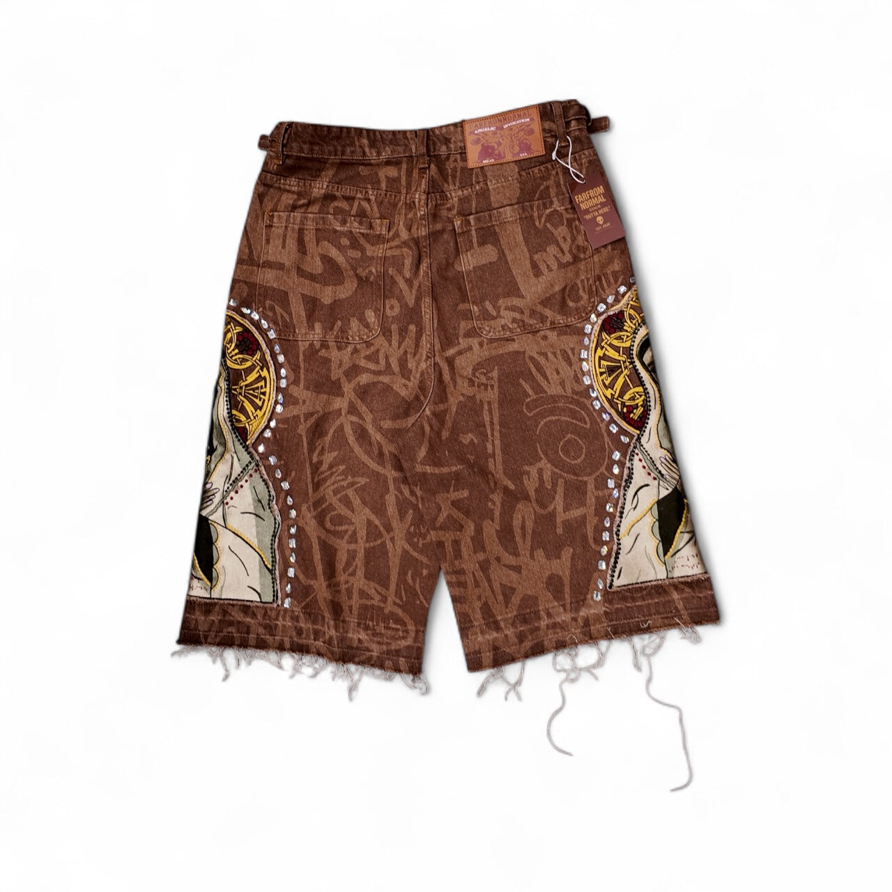 BROWN VIRGIN MARY JORTS