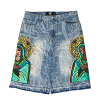 BLUE VIRGIN MARY JORTS V2