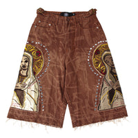 BROWN VIRGIN MARY JORTS V2