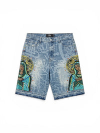 BLUE VIRGIN MARY JORTS V2