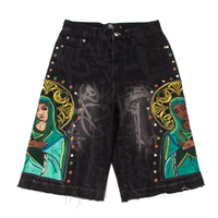 BLACK VIRGIN MARY JORTS V2