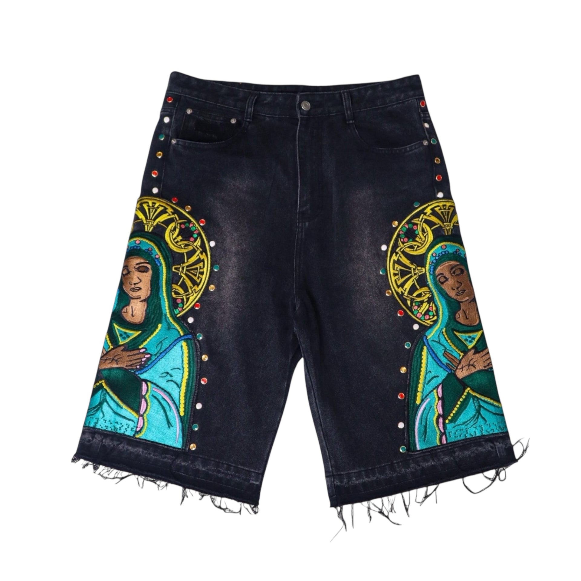 BLACK VIRGIN MARY JORTS