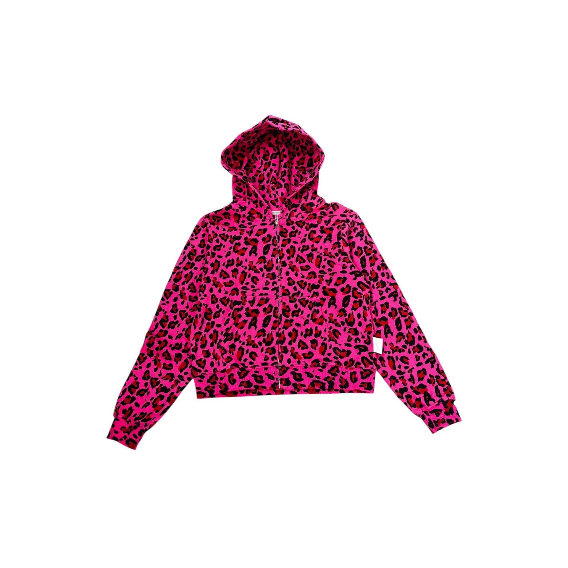 PINK CHEETAH ZIP-UP