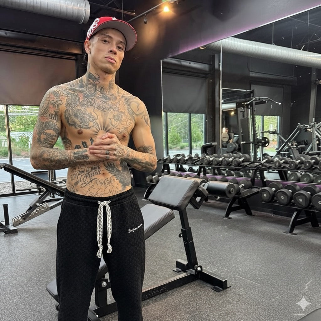 BLACK COZY SWEATPANTS V2