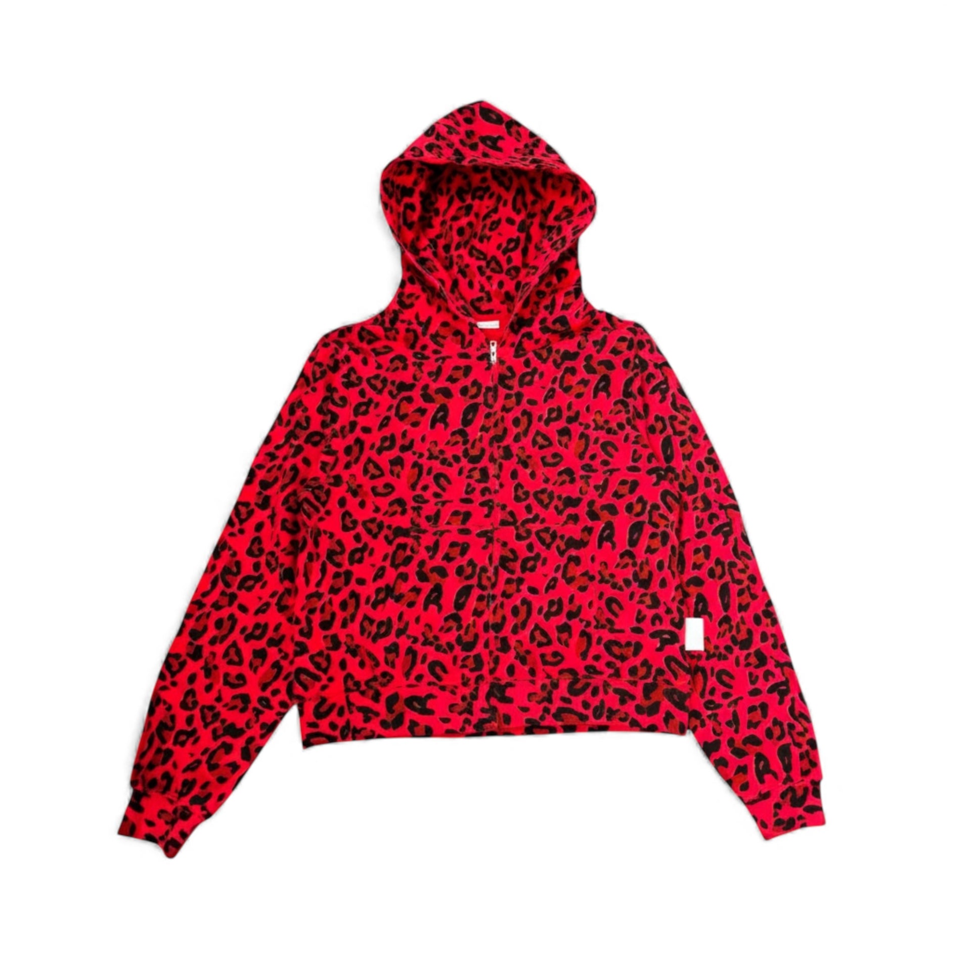 RED CHEETAH ZIP-UP